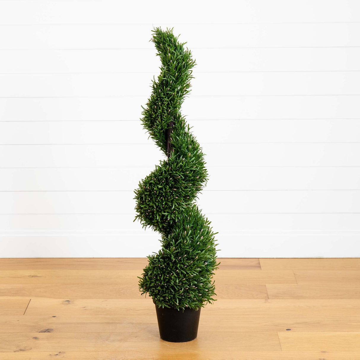 4' Rosemary Spiral Silk Tree (Indoor/Outdoor)-Parc Decor