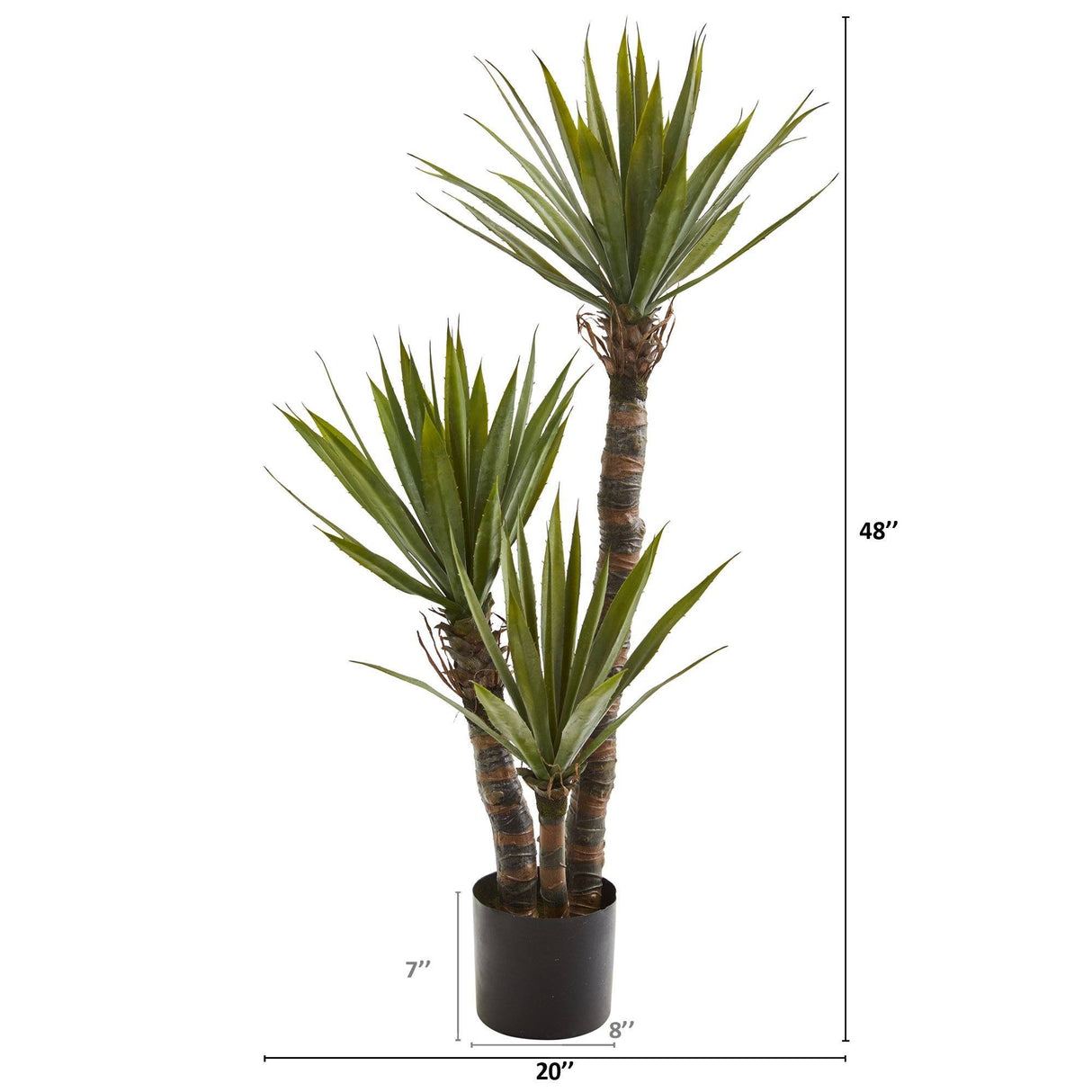 4’ Yucca Artificial Tree-Parc Decor