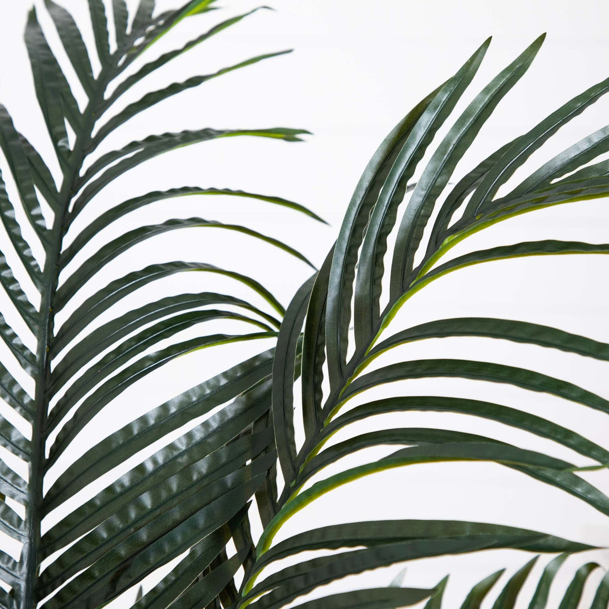 4’ Artificial Double Stalk Golden Cane Palm Tree- Set of 2-Tree-Parc Decor