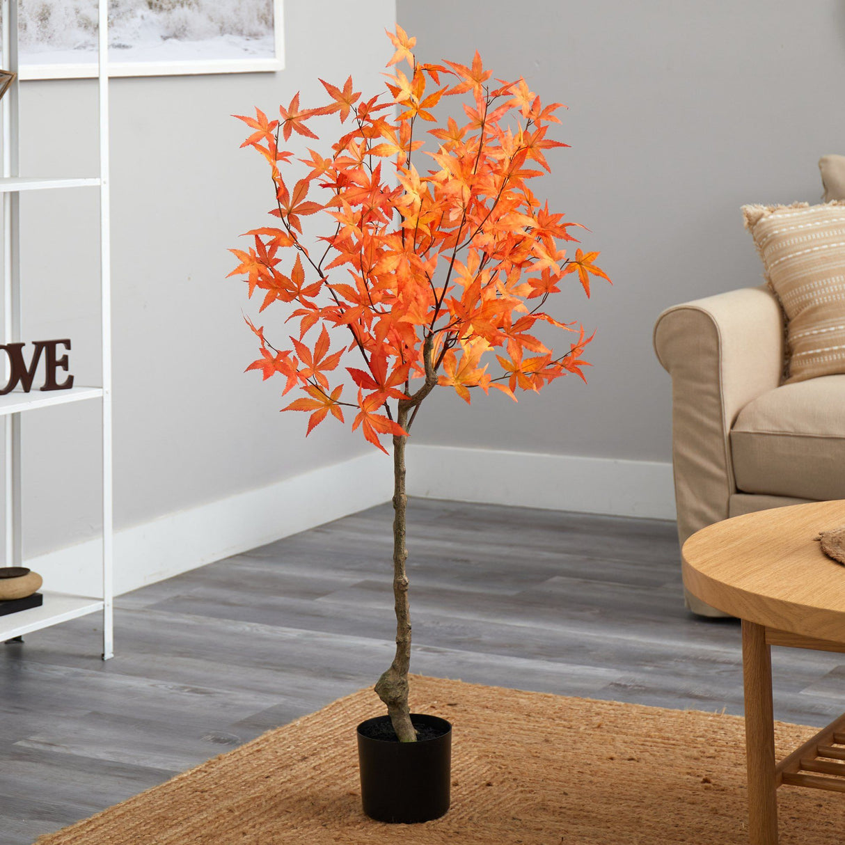 4' Autumn Maple Artificial Tree-Tree-Parc Decor