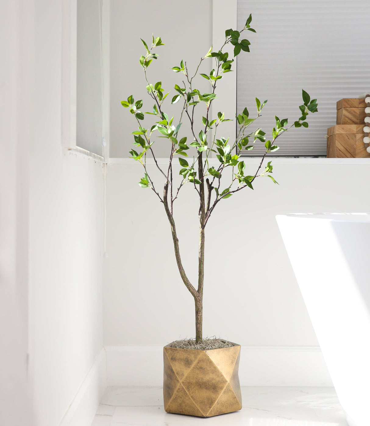 4' Minimalist Citrus Artificial Tree-Tree-Parc Decor