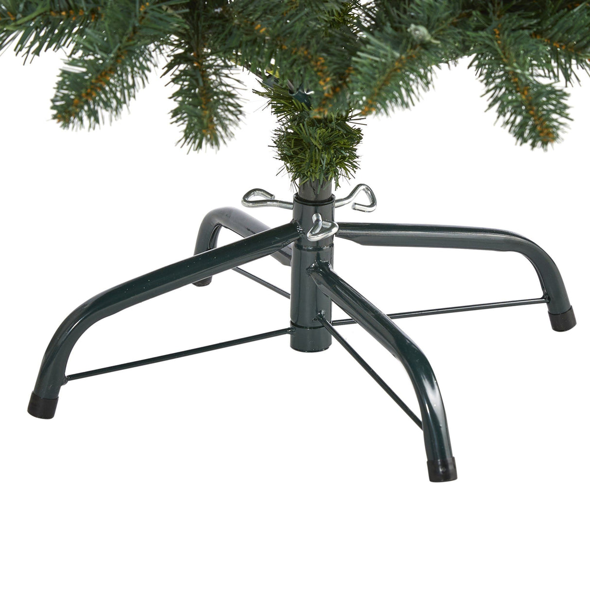 4’ Northern Rocky Spruce Artificial Christmas Tree with 100 Clear Lights and 268 Bendable Branches-Christmas Tree-Parc Decor