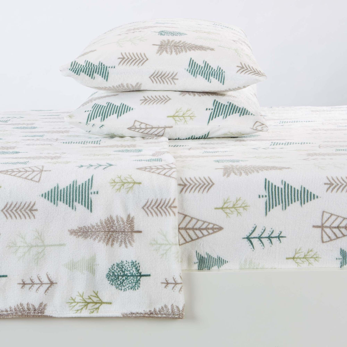 4-Piece Printed Plush Sheet - Velvet Luxe Collection-Sheets-Parc Decor