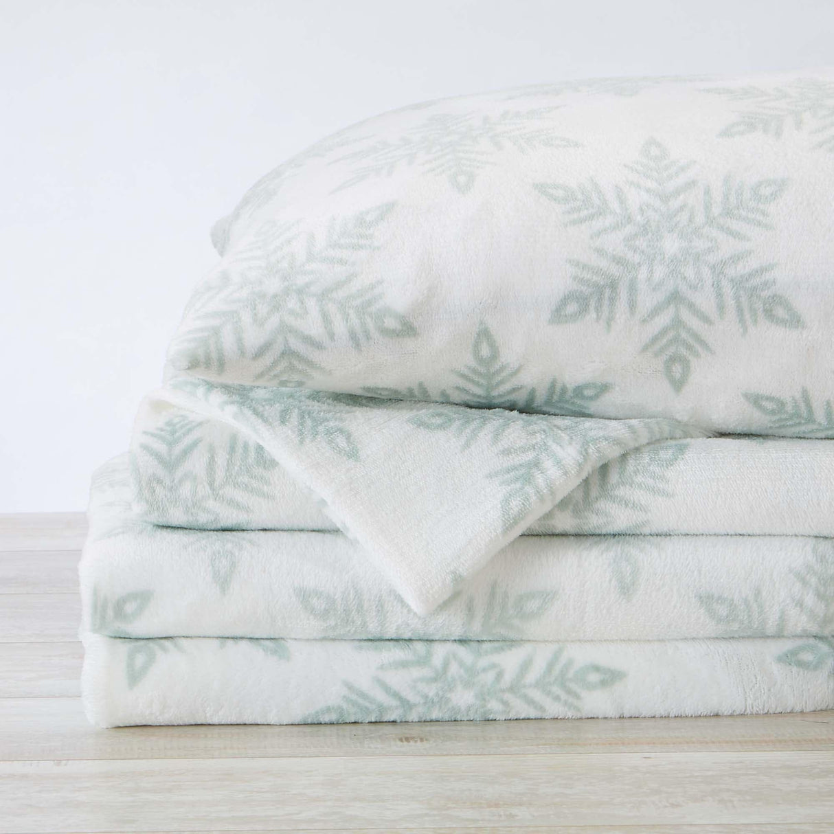 4-Piece Printed Plush Sheet - Velvet Luxe Collection-Sheets-Parc Decor