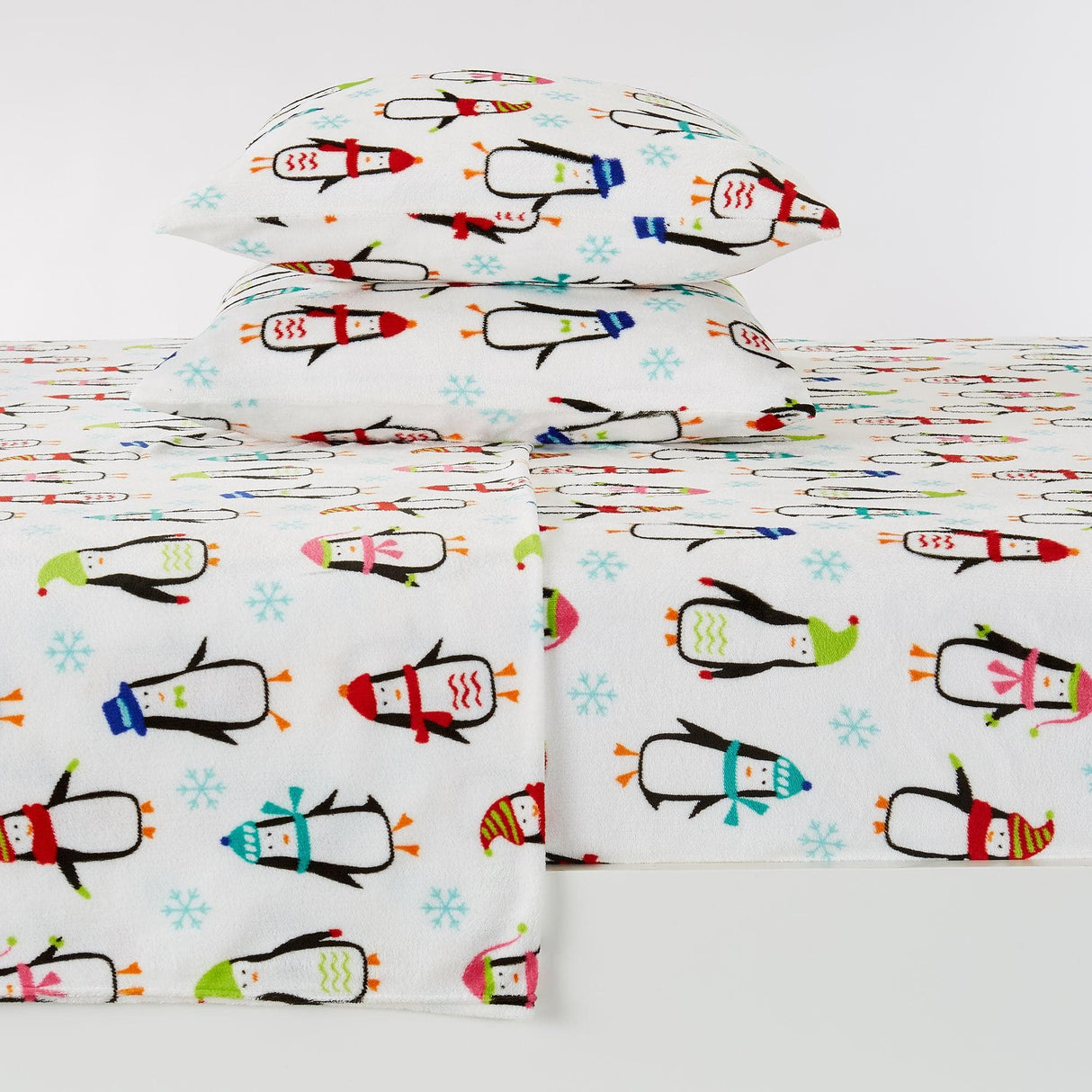 4-Piece Printed Plush Sheet - Velvet Luxe Collection-Sheets-Parc Decor