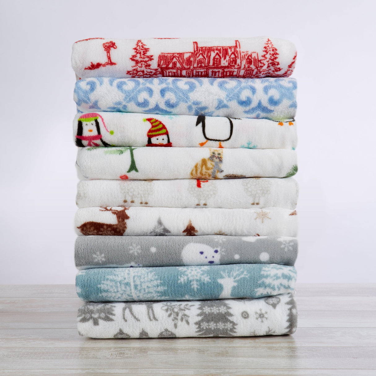 4-Piece Printed Plush Sheet - Velvet Luxe Collection-Sheets-Parc Decor