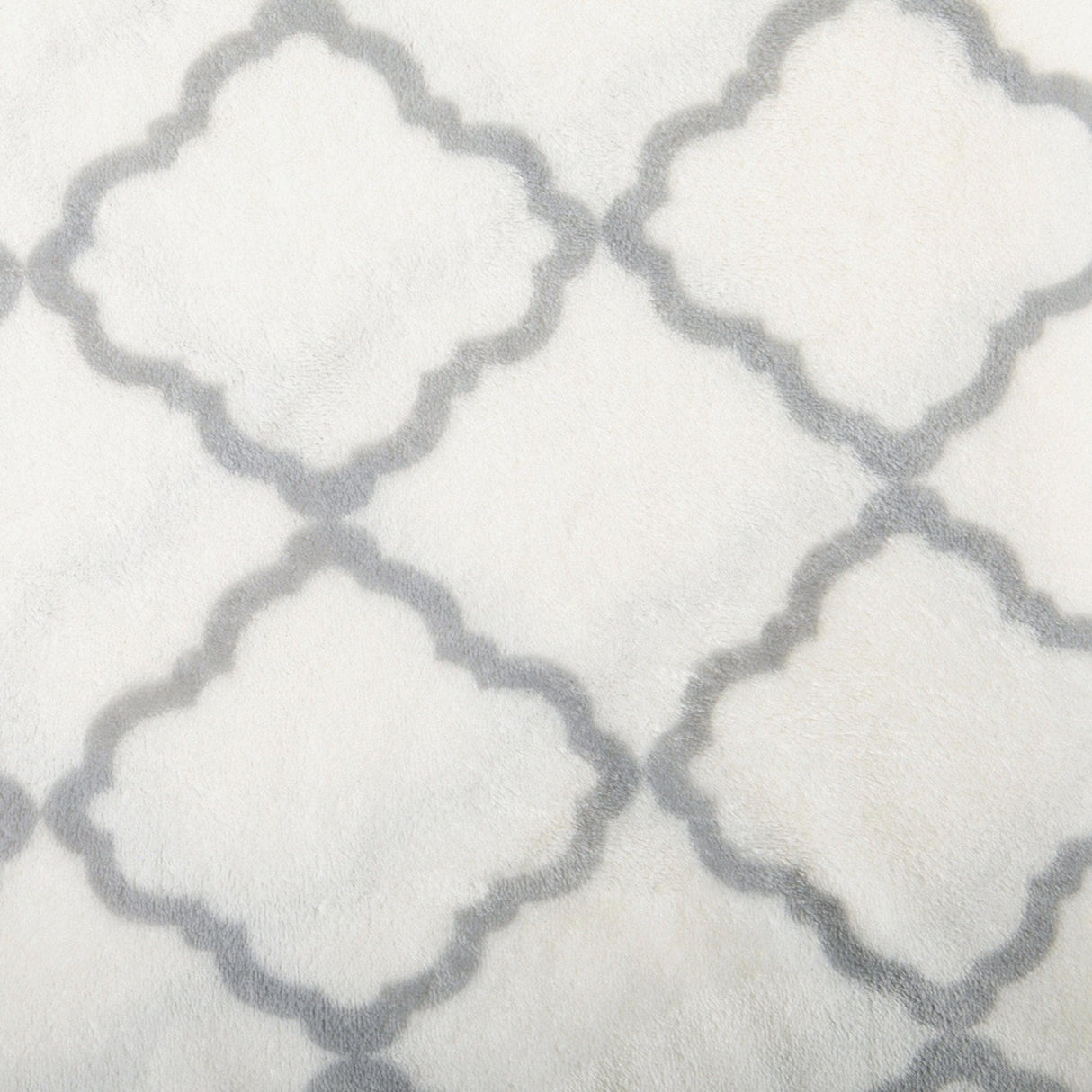 4-Piece Printed Plush Sheet - Velvet Luxe Lattice Collection-Sheets-Parc Decor