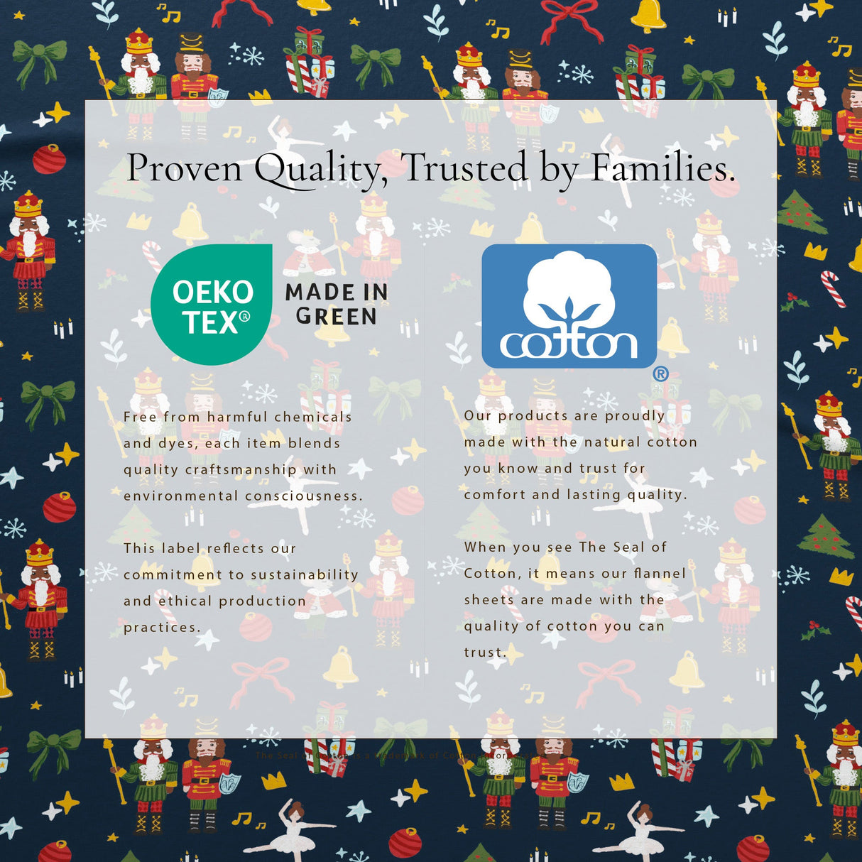 4-Piece Turkish Cotton Christmas Flannel Sheet - Whittaker Collection-Sheets-Parc Decor