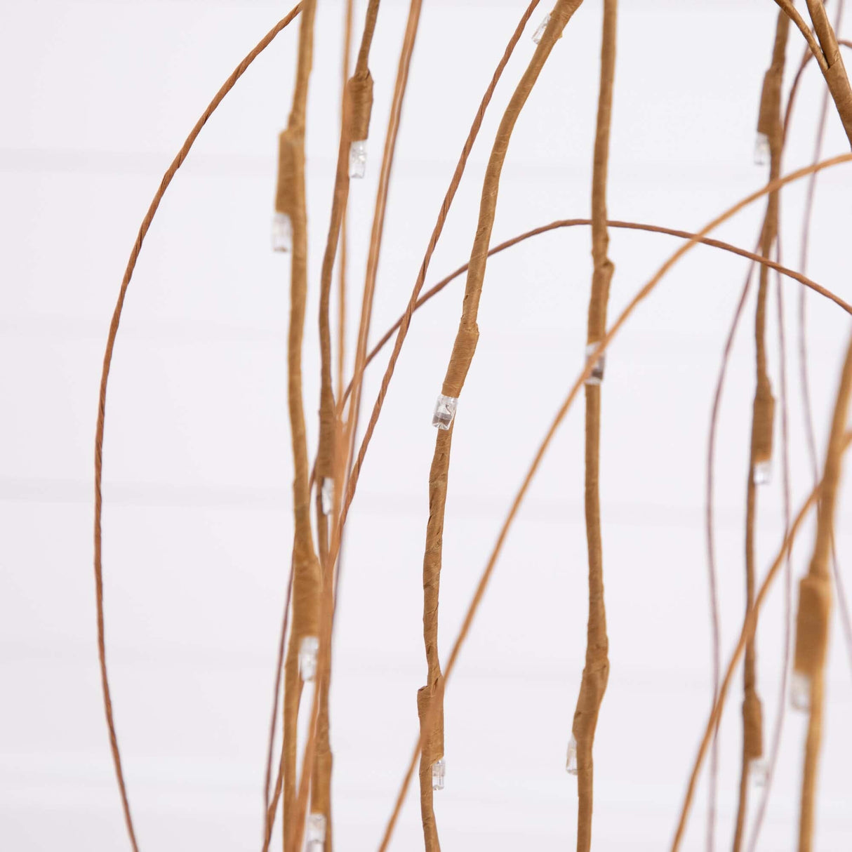 4’ Pre-Lit Artificial Willow Tree with 120 Warm White LED Lights-Tree-Parc Decor