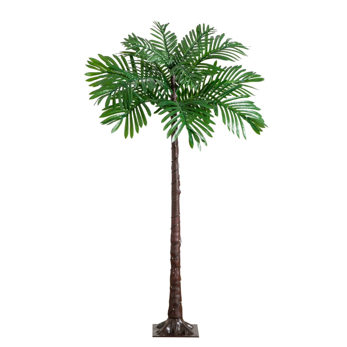 4’ UV Resistant Lighted Artificial Palm Tree with 127 Warm White LED Lights (Indoor/Outdoor)-Tree-Parc Decor