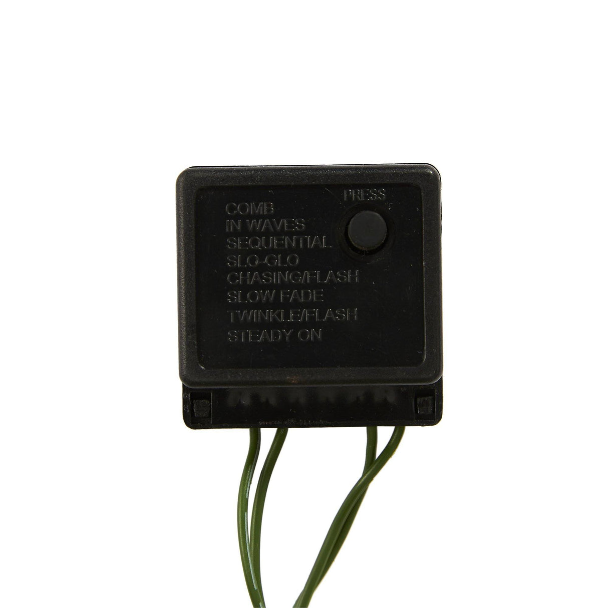 4' Wyoming Alpine Artificial Christmas Tree with 50 Clear (multifunction) LED Lights and Pine Cones on Natural Trunk-Christmas Tree-Parc Decor