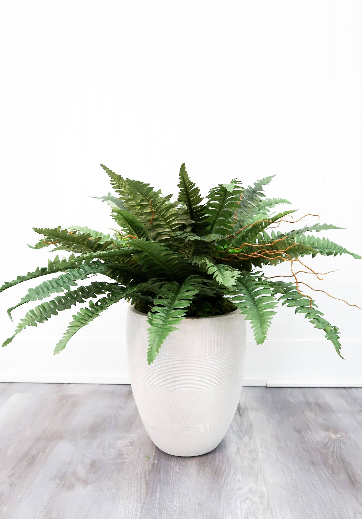 40” Artificial Boston Fern (Set of 2)-Parc Decor