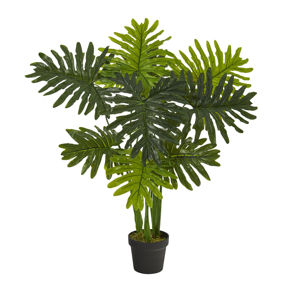 40” Philodendron Artificial Plant (Real Touch)-Parc Decor