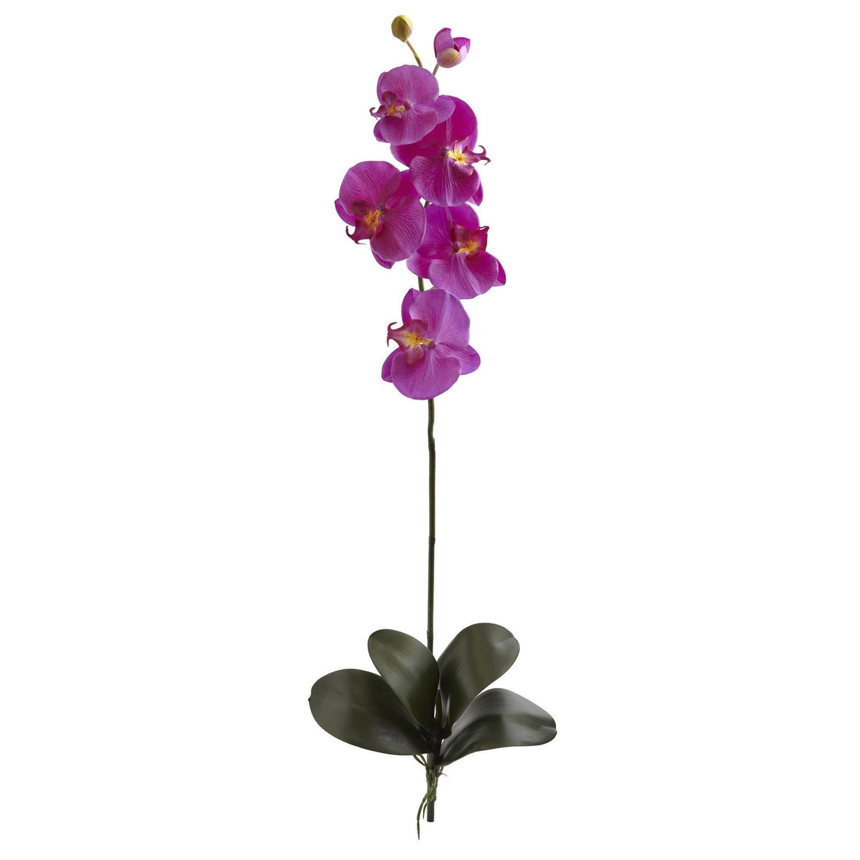 40” Large Orchid Phalaenopsis Artificial Flower (Set of 3)-Stem-Parc Decor