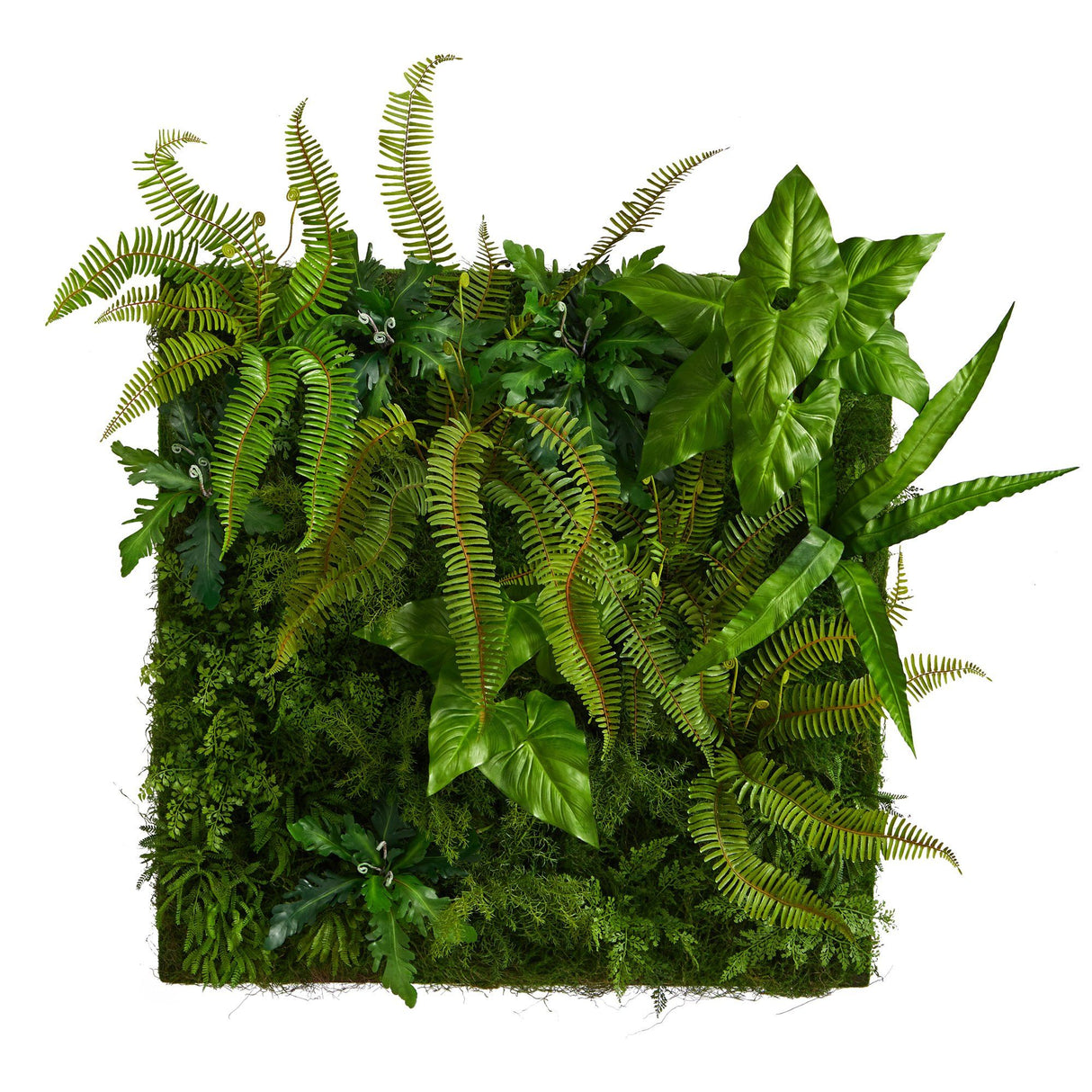 40” x 40” Forest Artificial Living Wall-Parc Decor