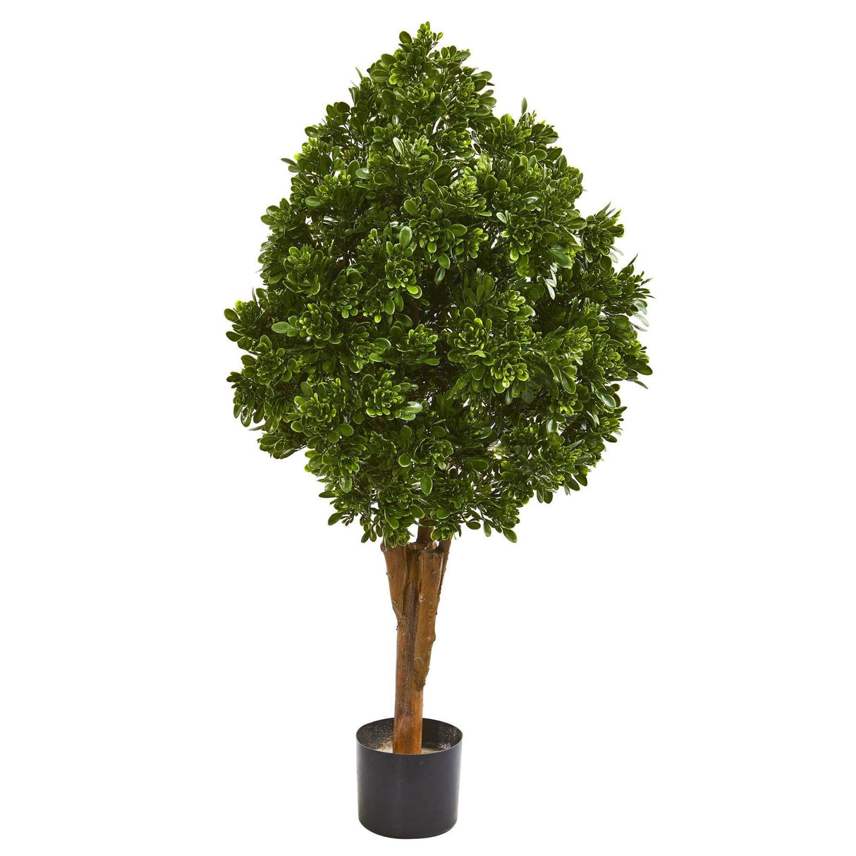 41” Tea Leaf Artificial Tree UV Resistant (Indoor/Outdoor)-Parc Decor