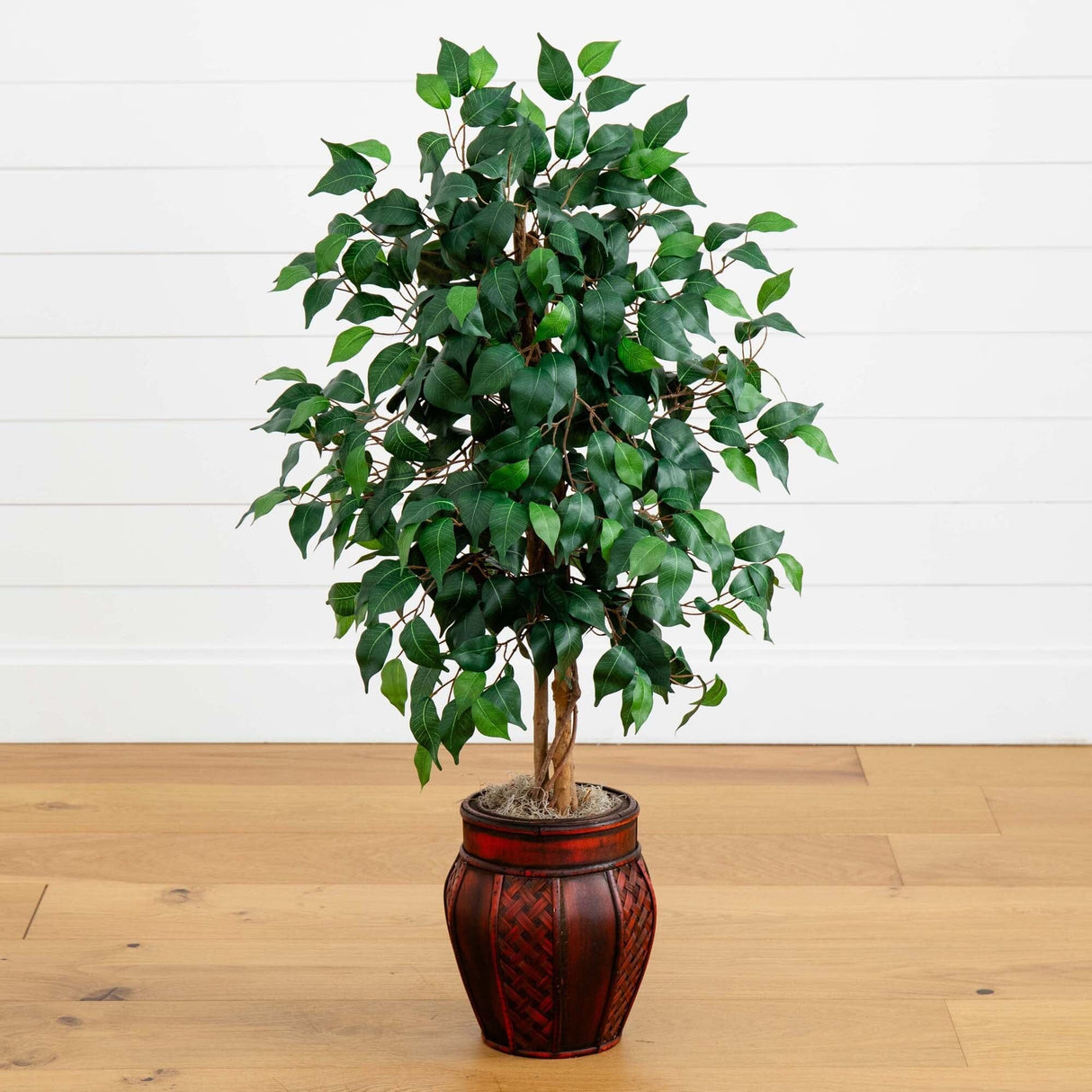 44” Ficus Tree w/Decorative Planter-Parc Decor