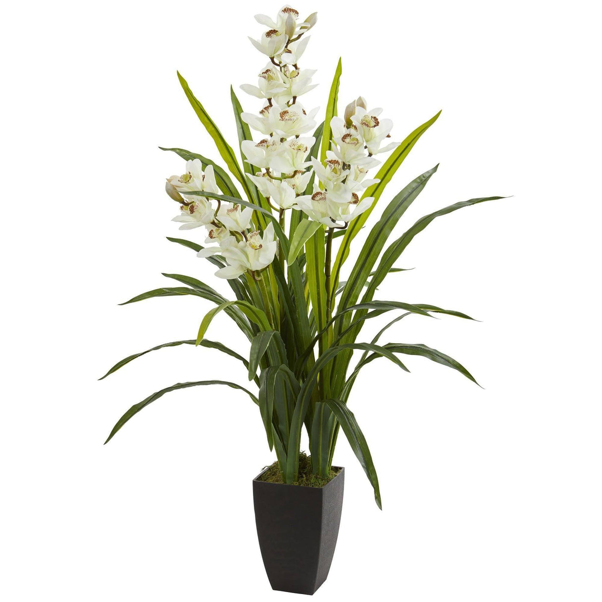 45” Cymbidium Orchid Artificial Plant-Parc Decor