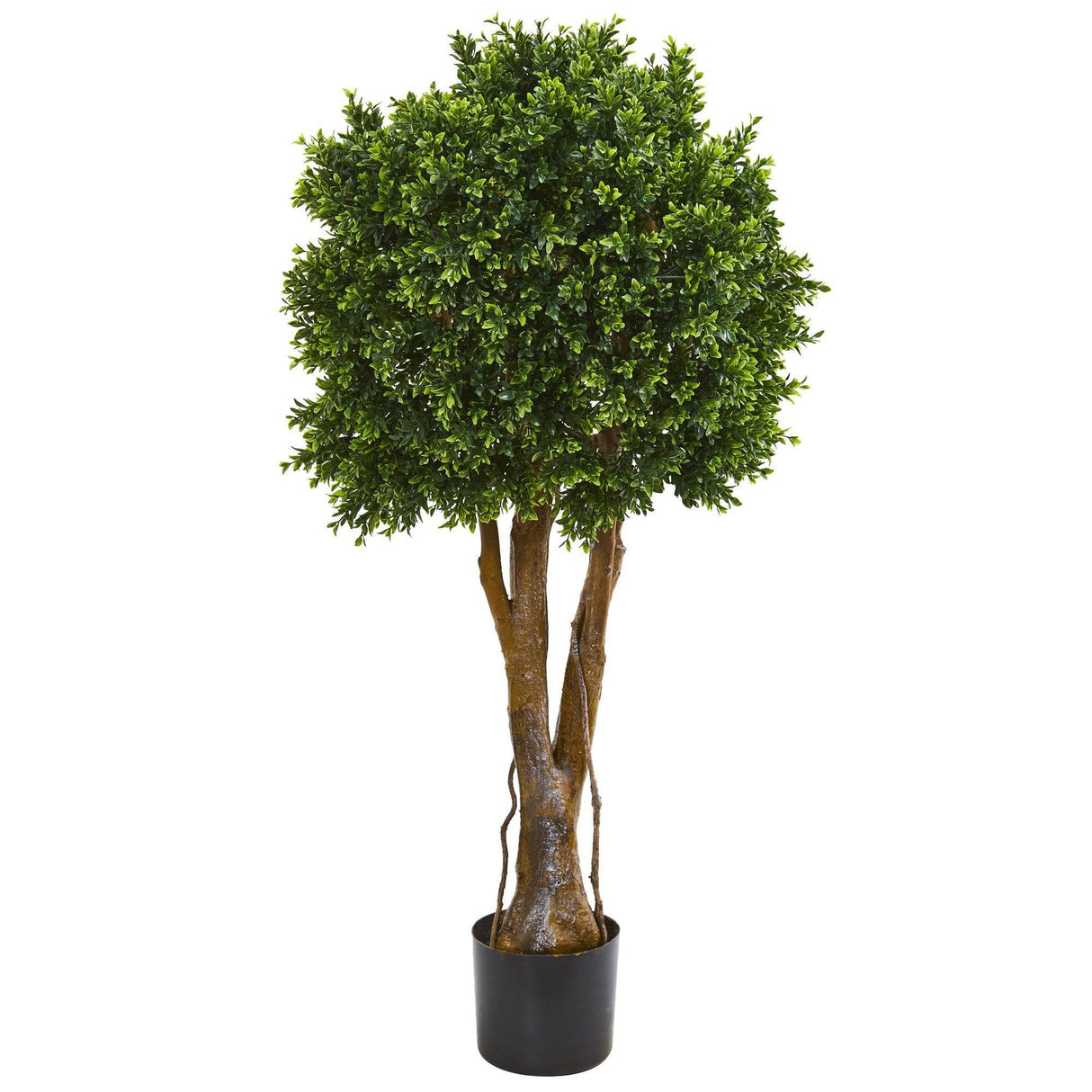 46” Boxwood Artificial Topiary Tree UV Resistant (Indoor/Outdoor)-Parc Decor