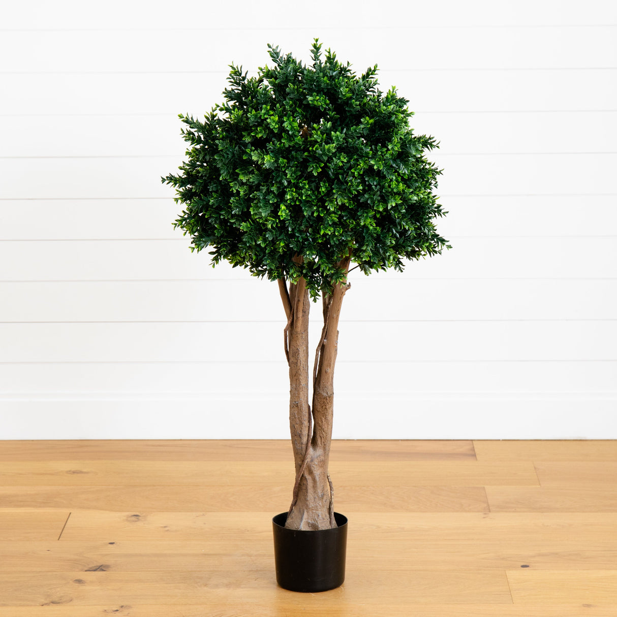 46” Boxwood Artificial Topiary Tree UV Resistant (Indoor/Outdoor)-Parc Decor