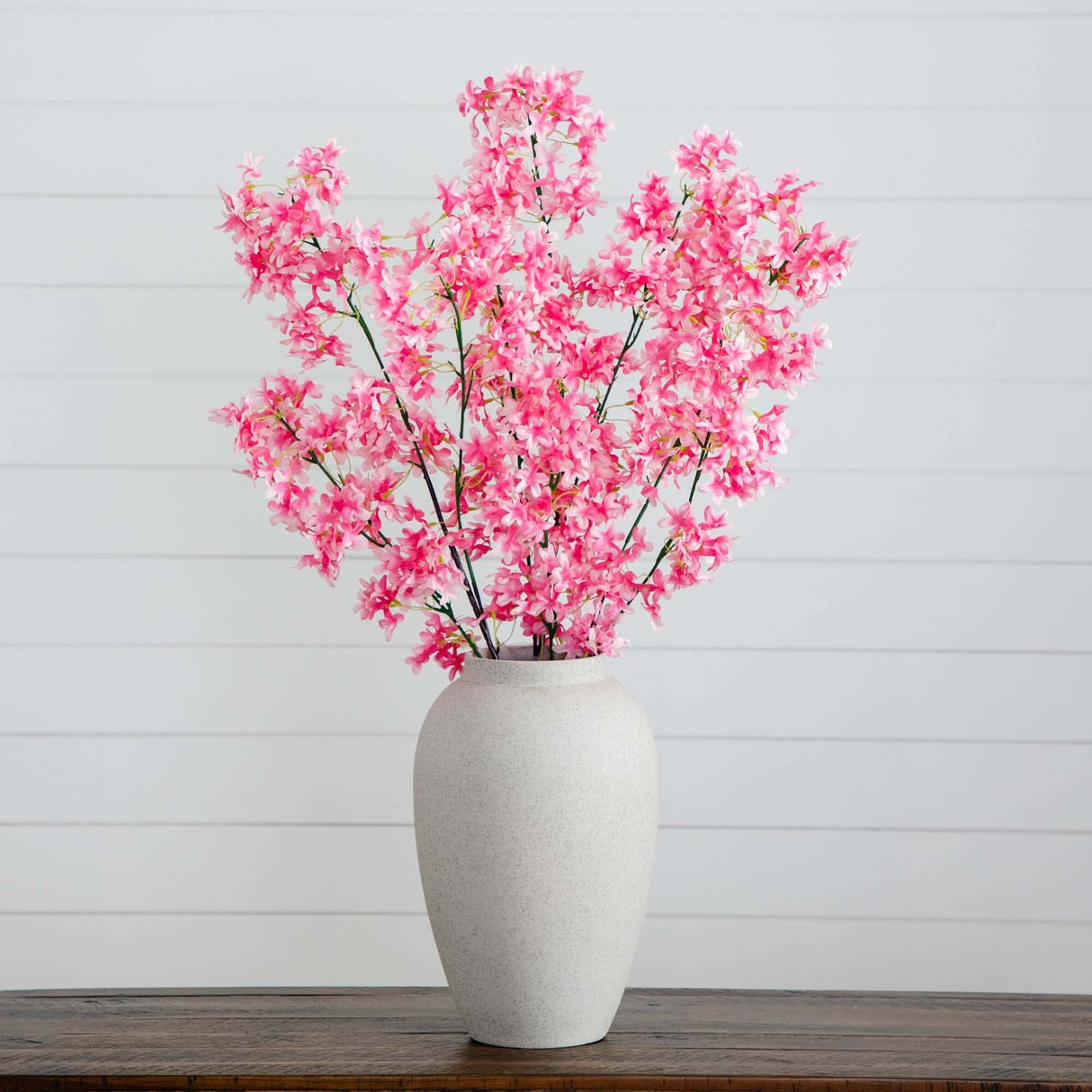 47" Artificial Cherry Blossom Flower - Set of 3-Stem-Parc Decor