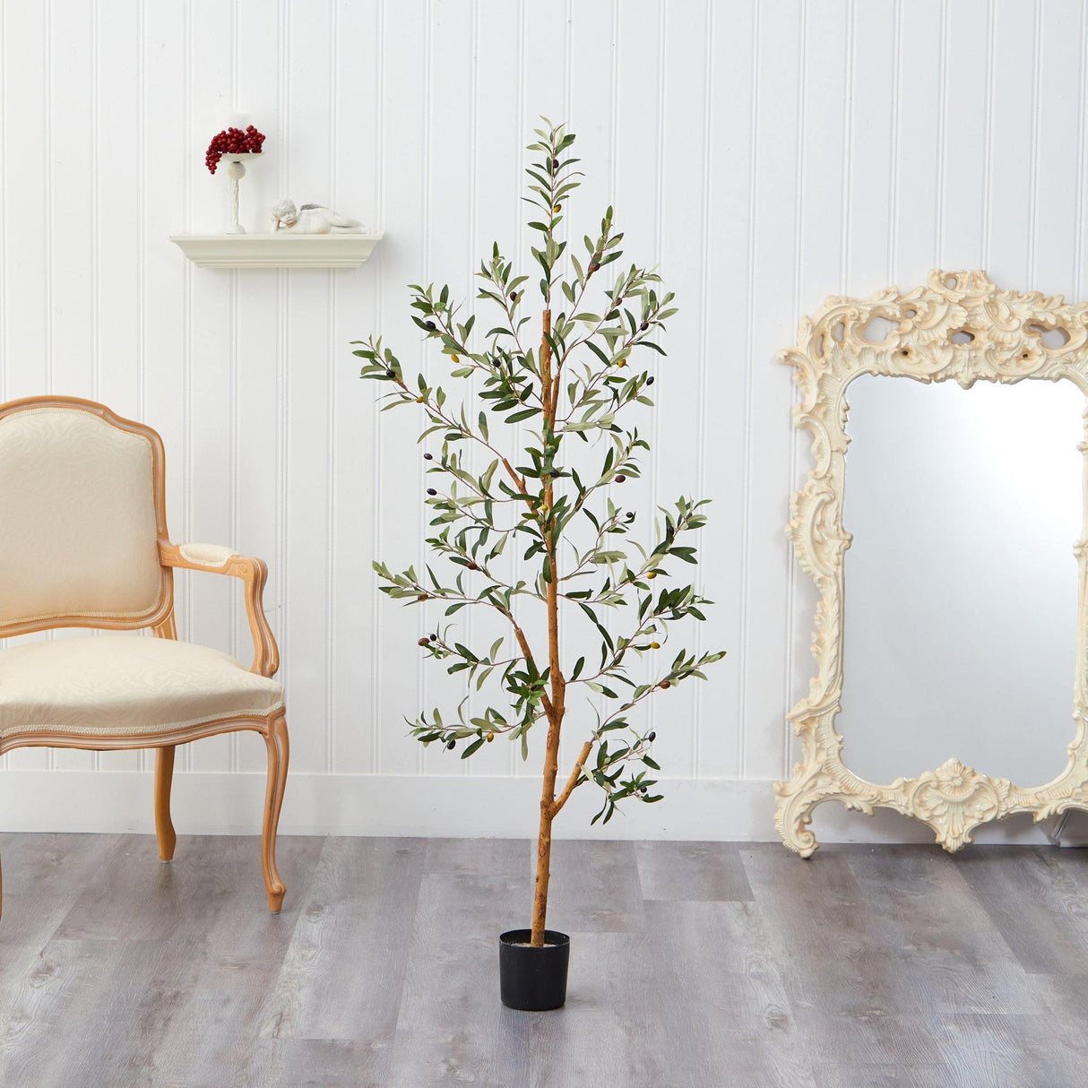 4.5’ Olive Artificial Tree-Parc Decor