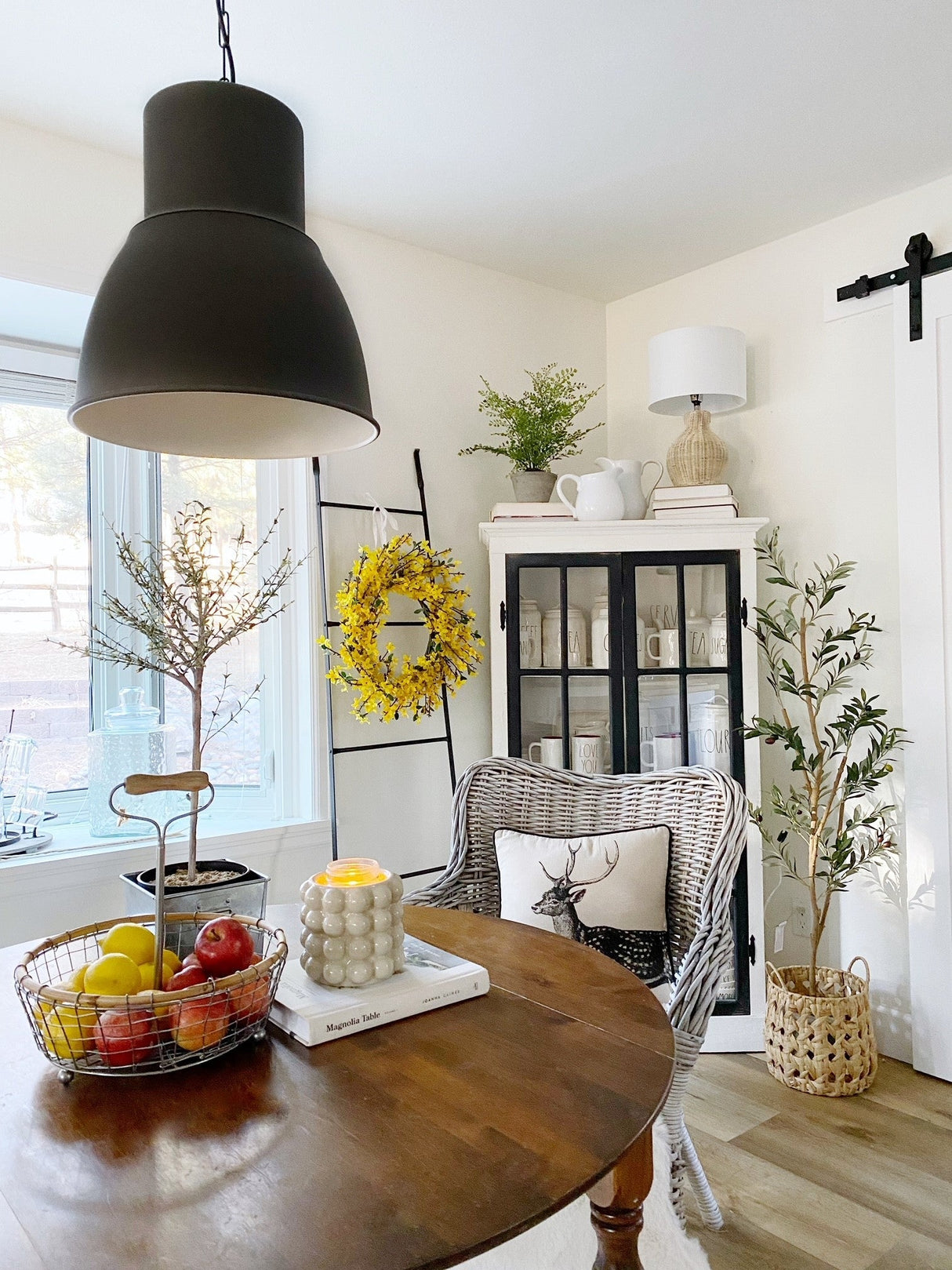 4.5’ Olive Artificial Tree-Parc Decor