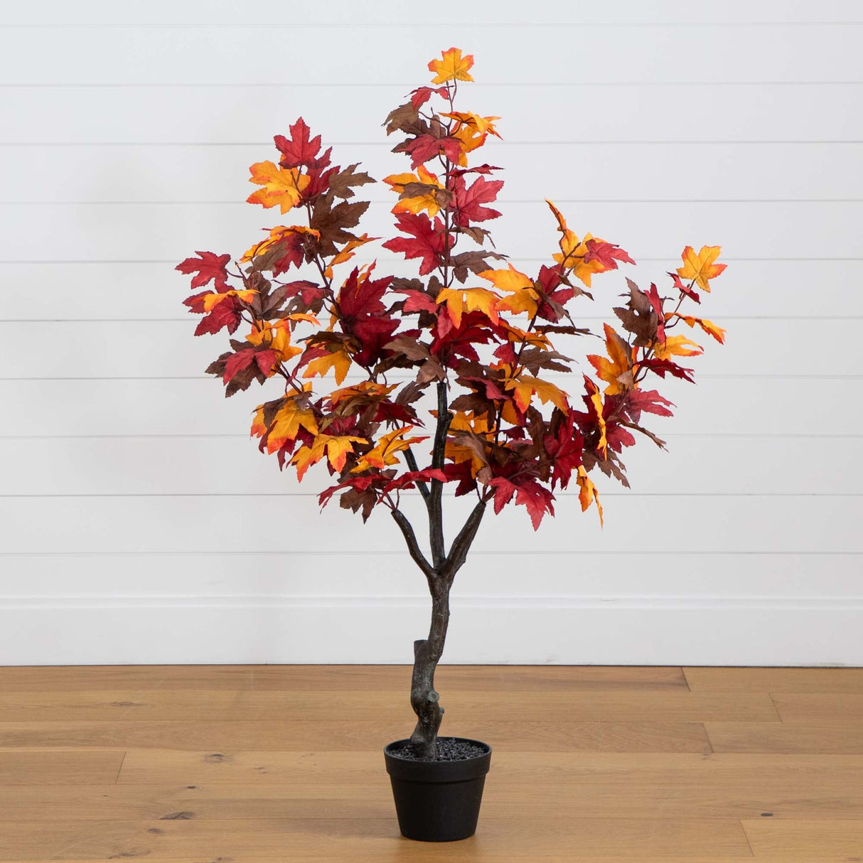 4ft. Autumn Smoky Maple Artificial Fall Tree-Tree-Parc Decor