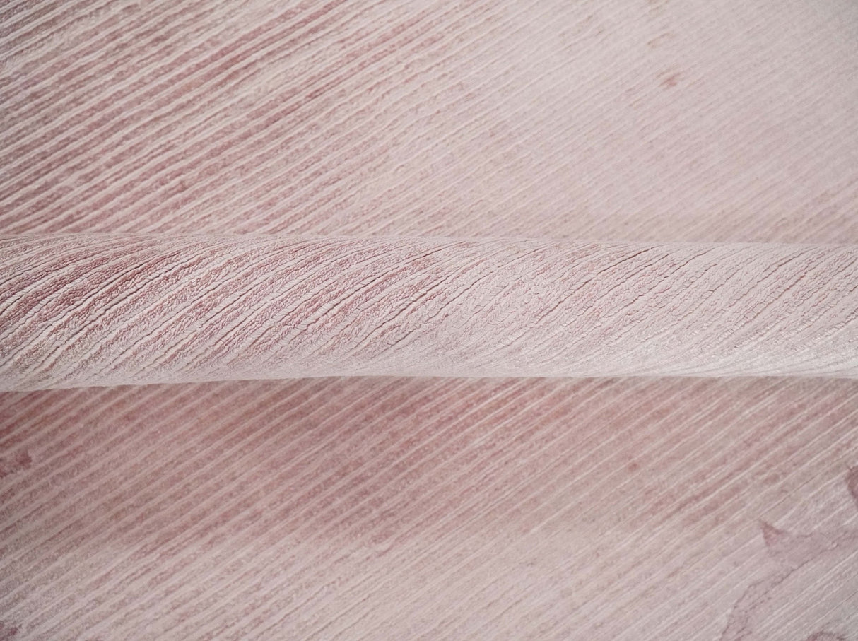 4x6 and 6x9 Hand Woven and Carved Pink Floral Art Silk Rug | KNT2-Area Rug-Parc Decor