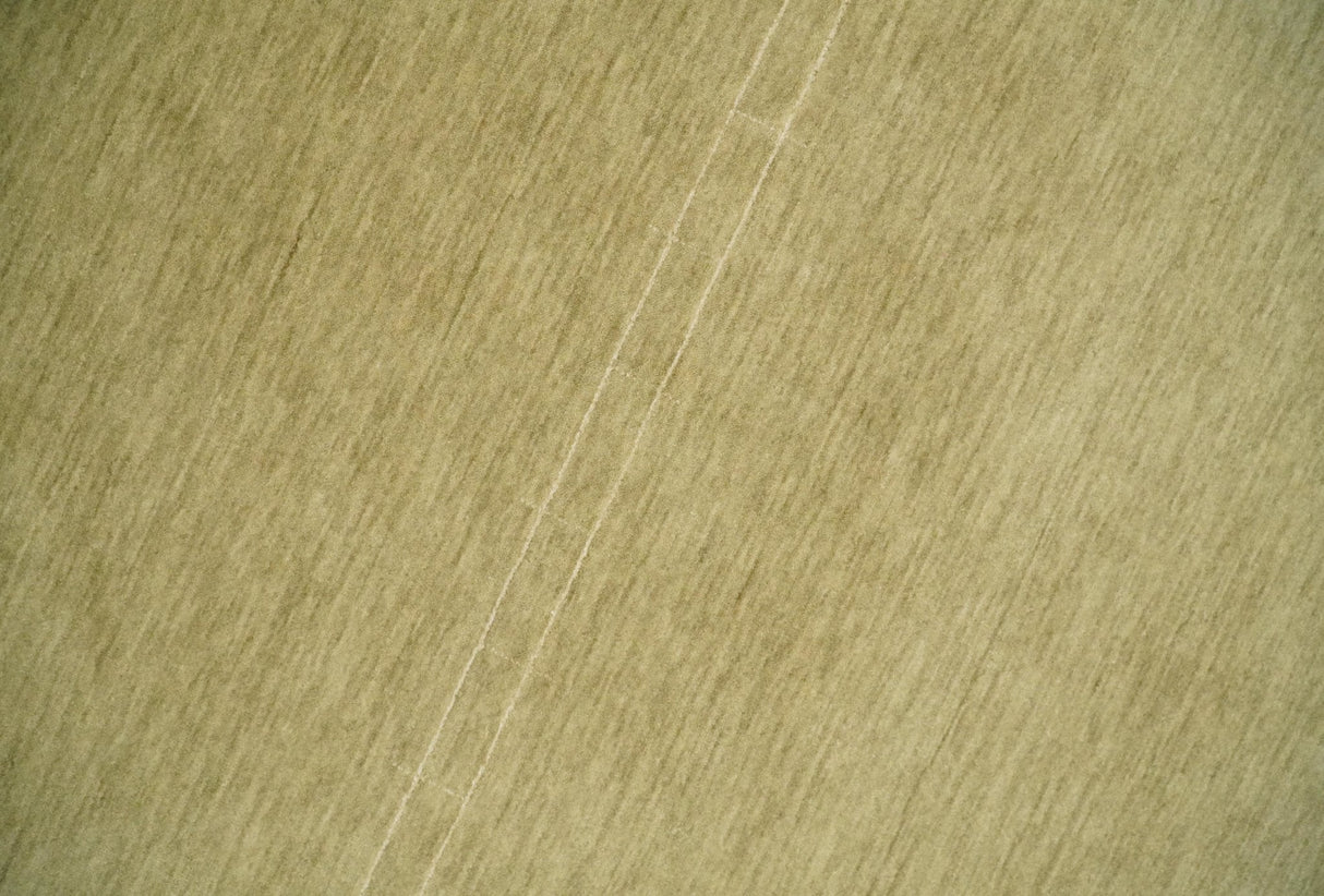 4x6 Small Solid Beige Wool Hand Woven Southwestern Gabbeh Rug