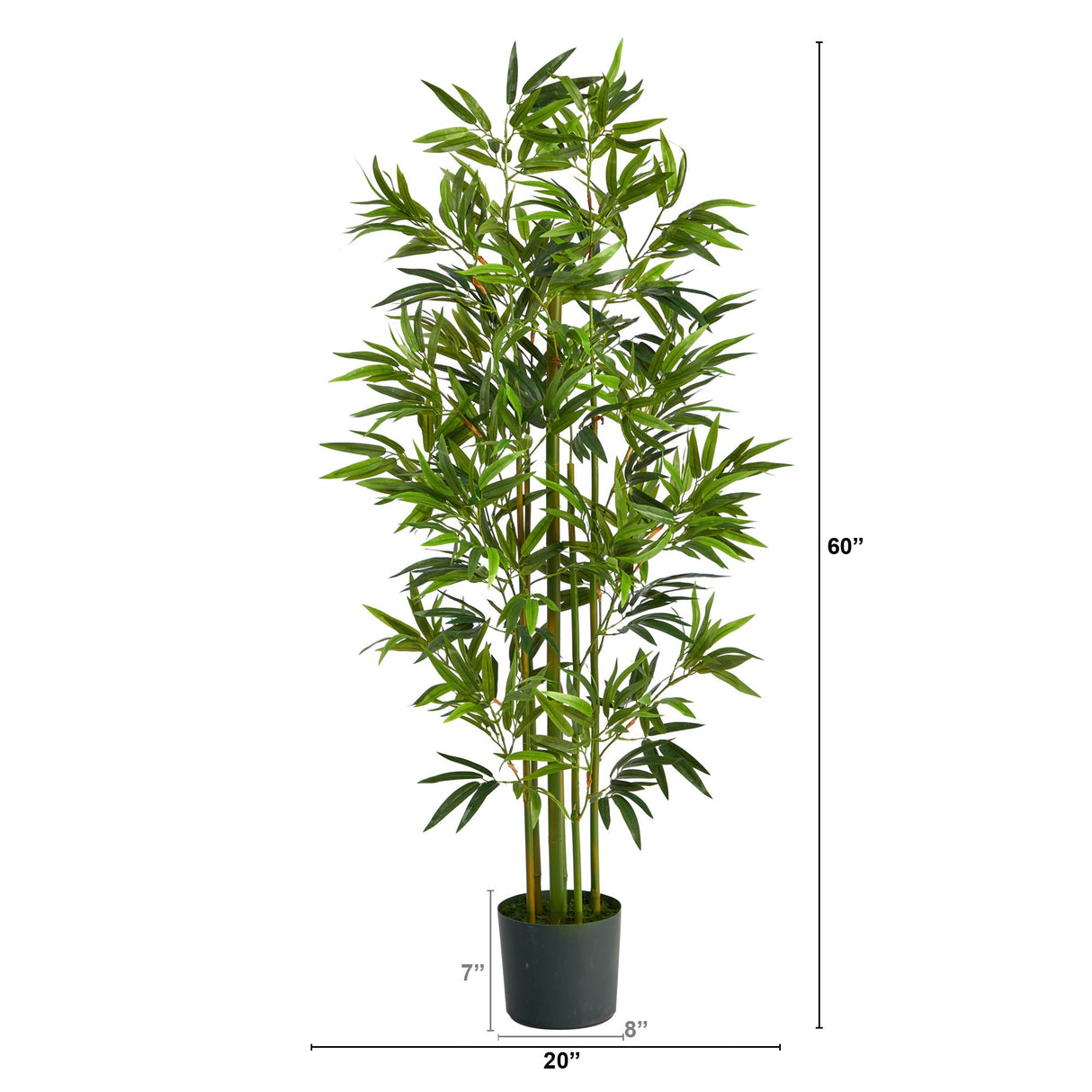 5’ Bamboo Artificial Tree-Parc Decor