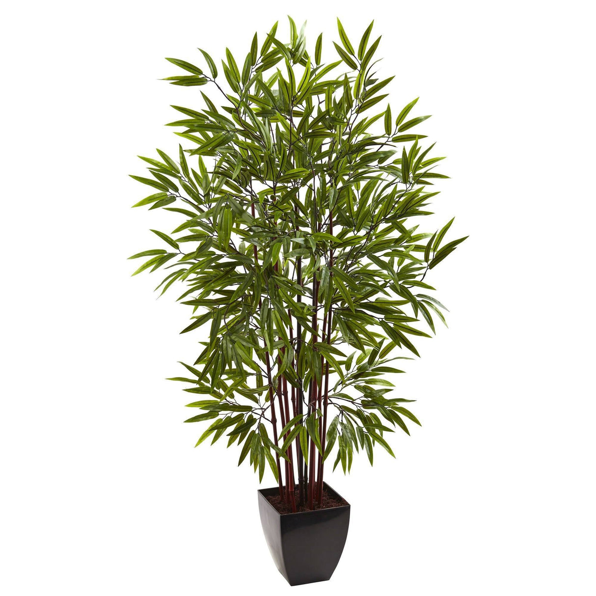 5’ Bamboo Silk Tree w/Planter-Parc Decor