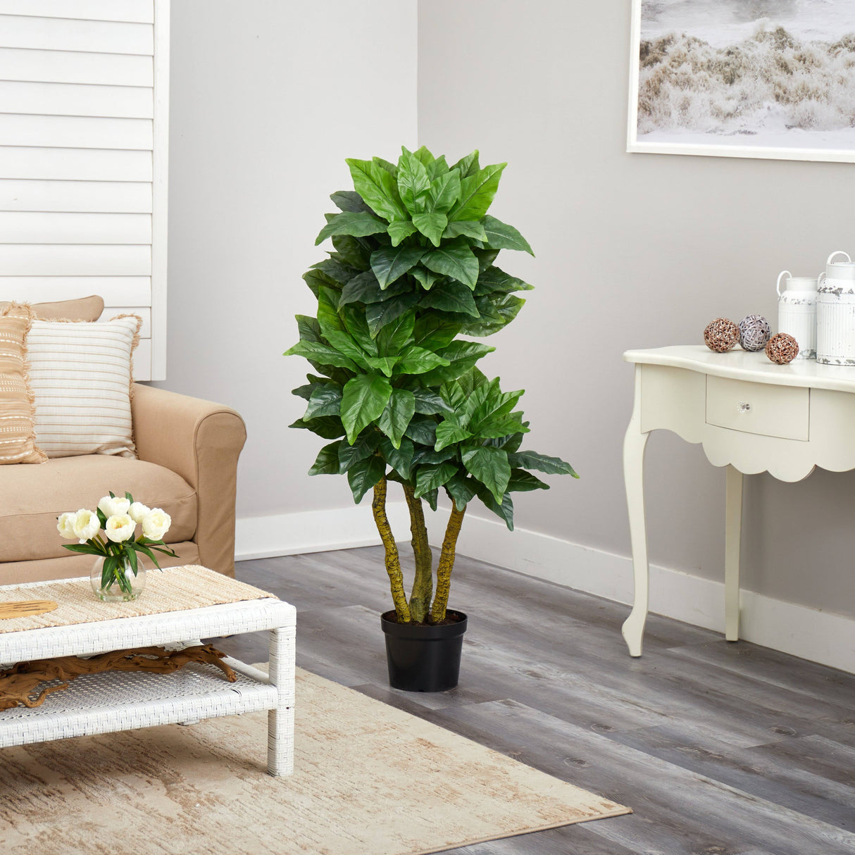 5' Bird Nest Tree UV Resistant (Indoor/Outdoor)-Parc Decor