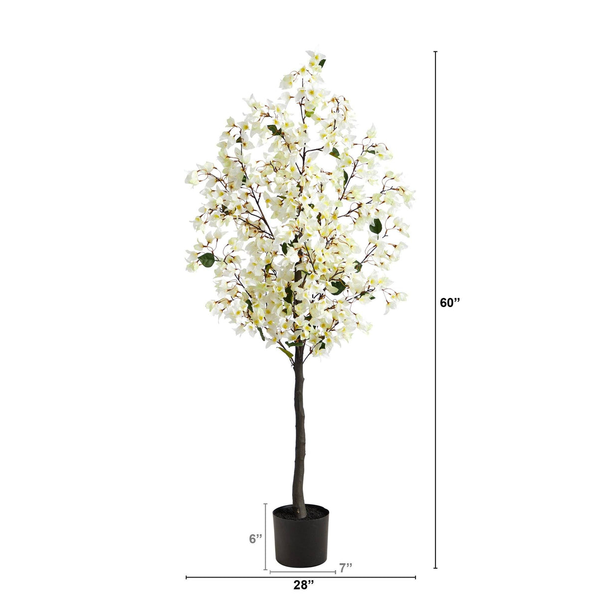 5’ Bougainvillea Artificial Tree-Parc Decor