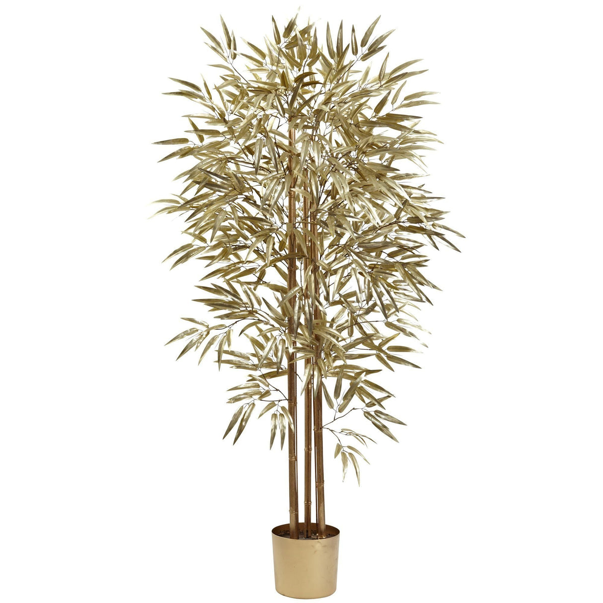 5' Golden Bamboo Tree w/880 Lvs-Parc Decor