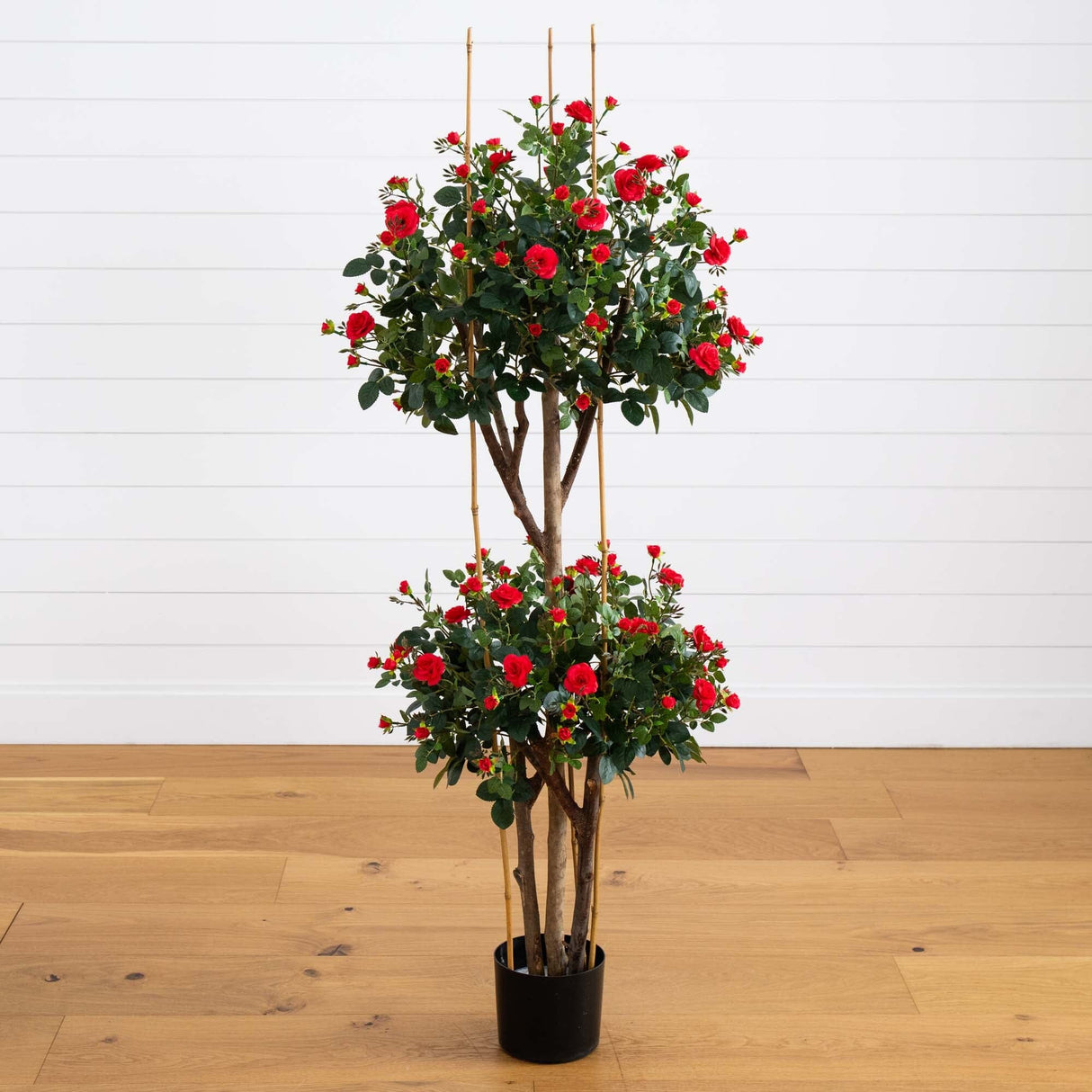 5' Mini Rose Silk Tree-Parc Decor