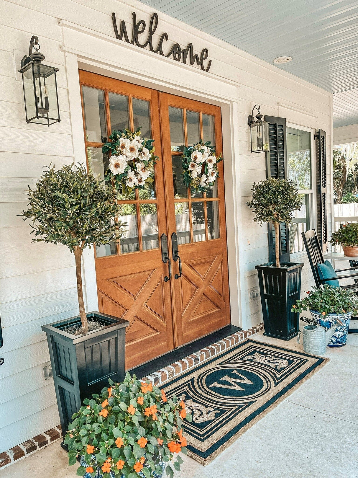 5’ Olive Topiary Artificial Tree-Parc Decor