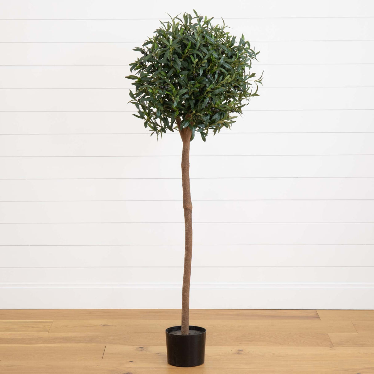 5’ Olive Topiary Artificial Tree-Parc Decor