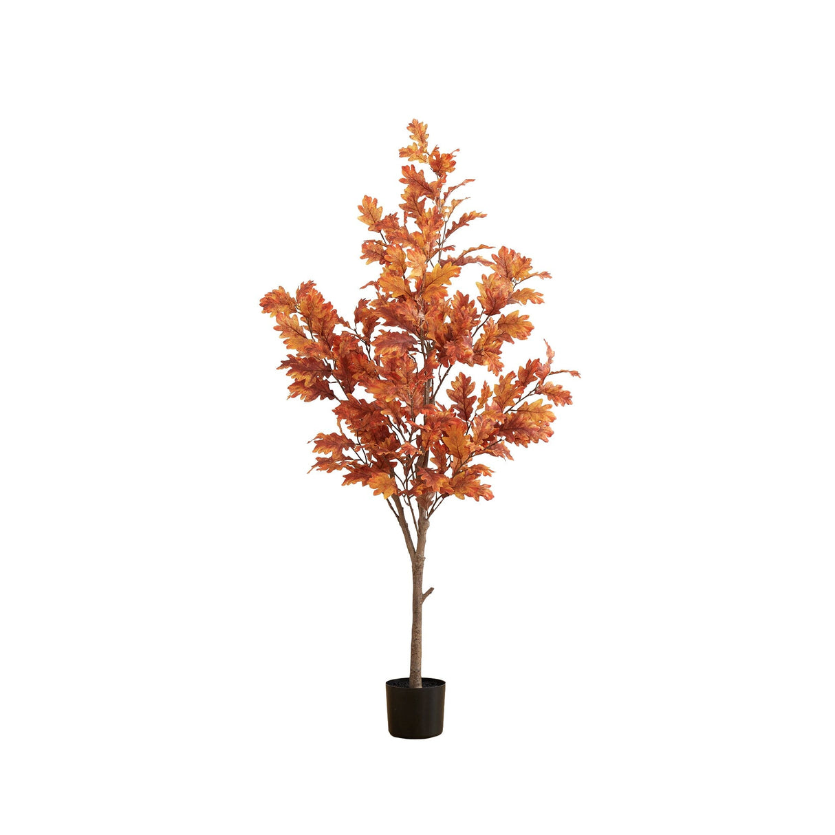5’ Autumn Oak Artificial Fall Tree-Tree-Parc Decor