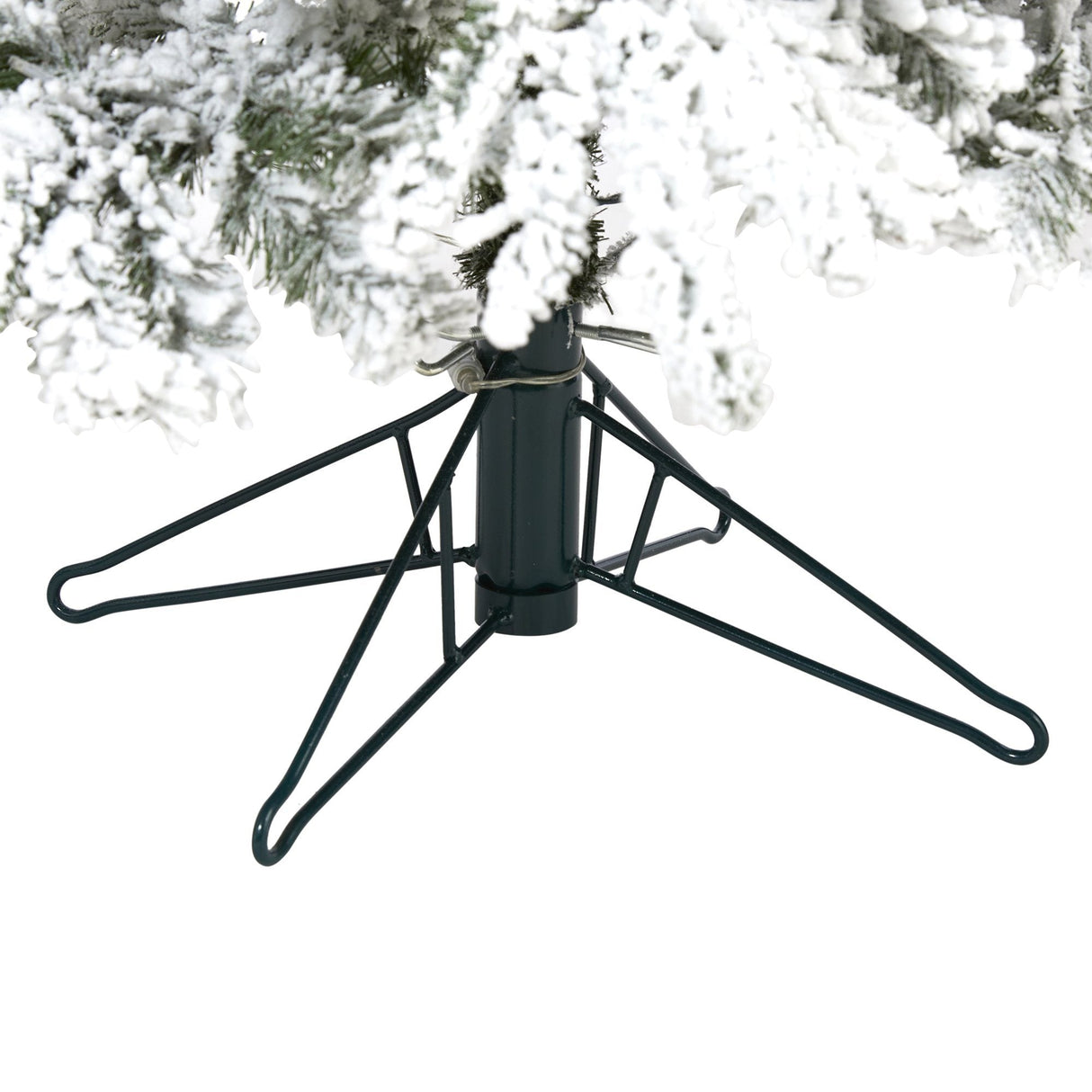 5' Flocked Grand Northern Rocky Fir Artificial Christmas Tree-Christmas Tree-Parc Decor