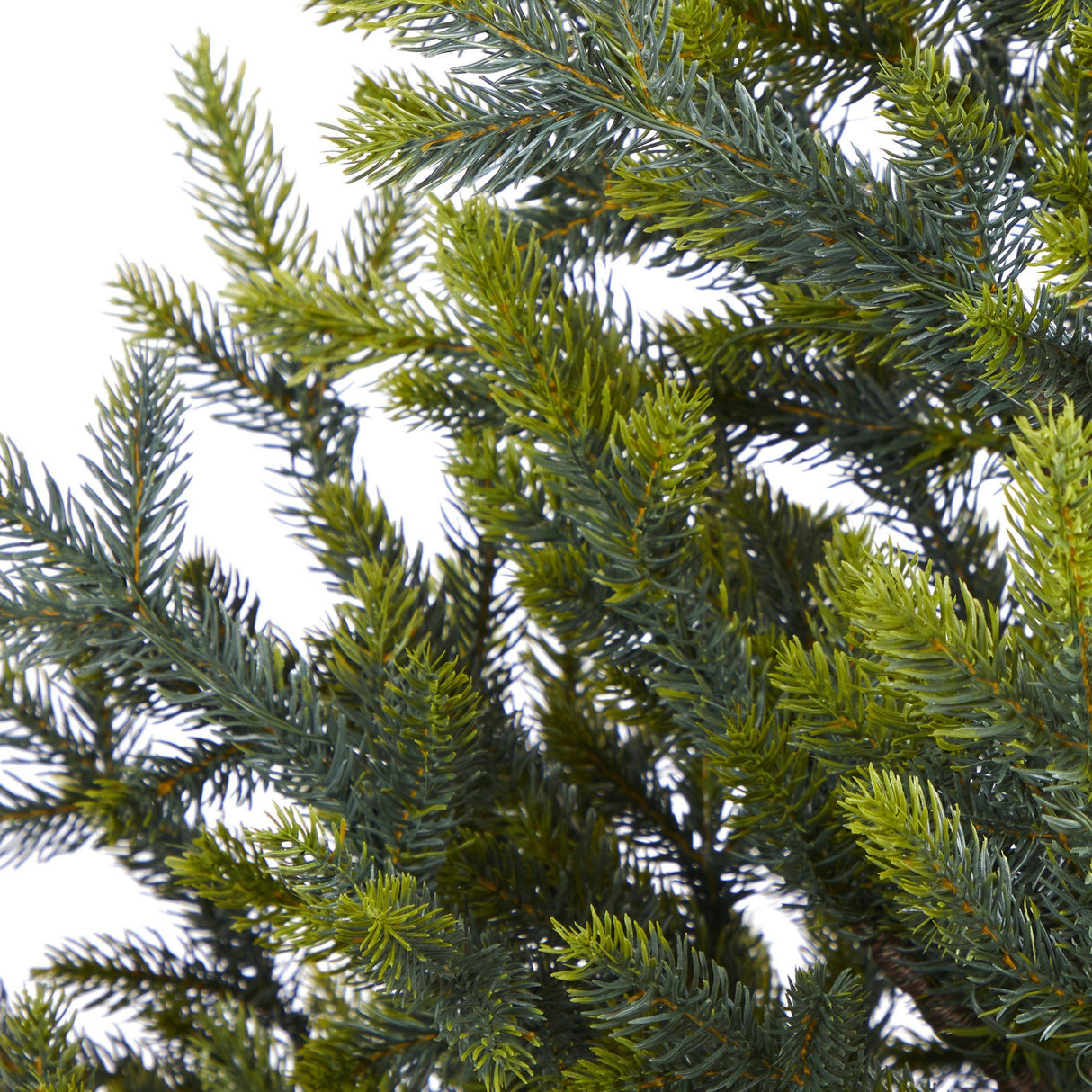 5’ Fraser Fir “Natural Look” Artificial Christmas Tree with 200 Clear LED Lights, a Burlap Base and 853 Bendable Branches-Christmas Tree-Parc Decor