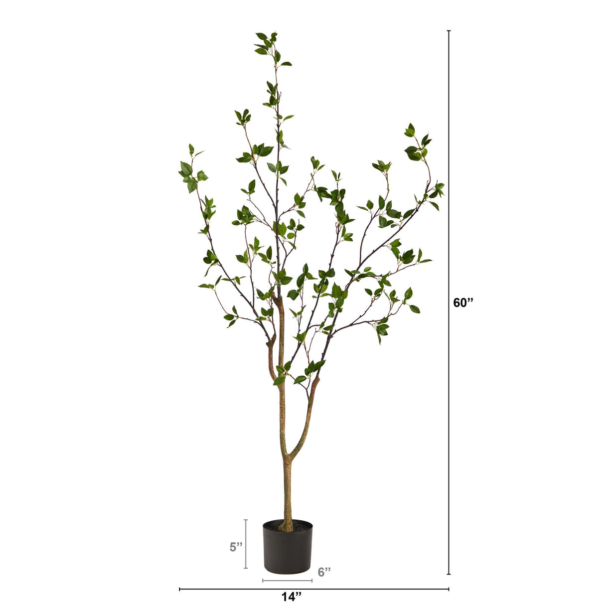 5’ Minimalist Citrus Artificial Tree-Tree-Parc Decor
