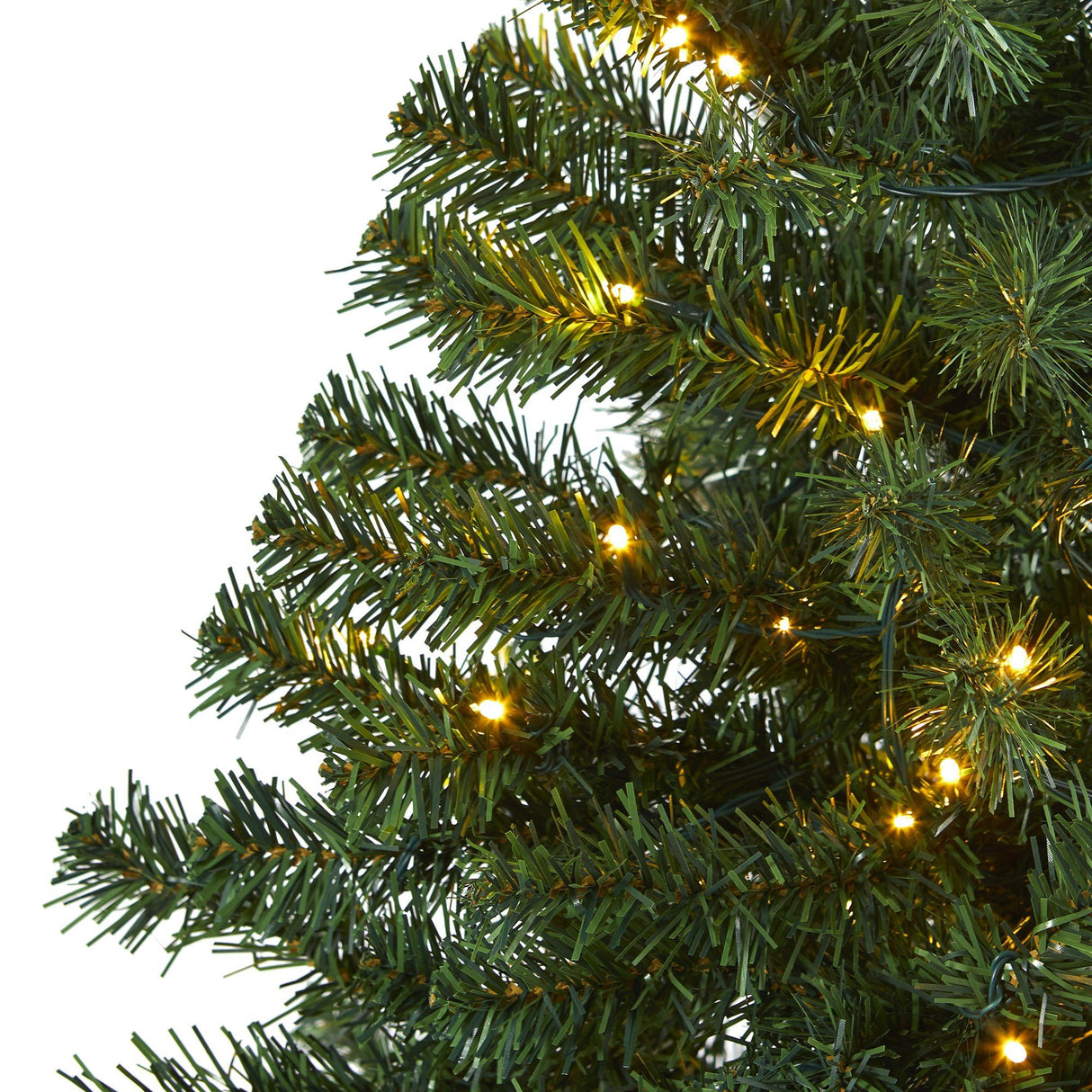 5' Northern Tip Pine Artificial Christmas Tree with 150 Clear LED Lights-Christmas Tree-Parc Decor