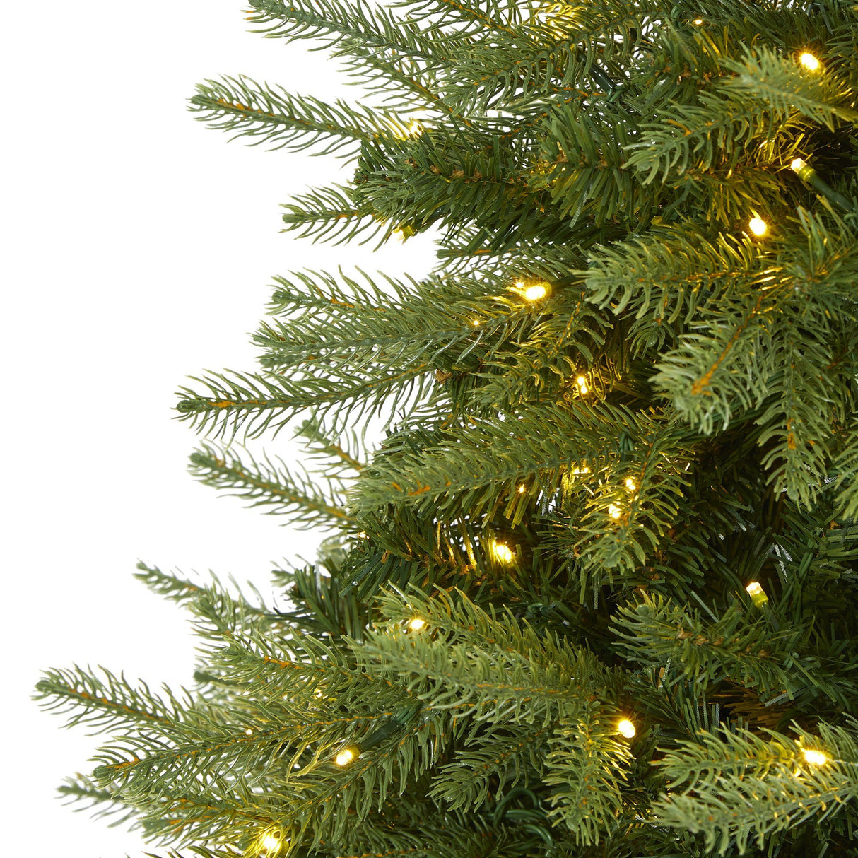 5’ Vancouver Fir “Natural Look” Artificial Christmas Tree with 350 Clear LED Lights and 1054 Bendable Branches-Christmas Tree-Parc Decor