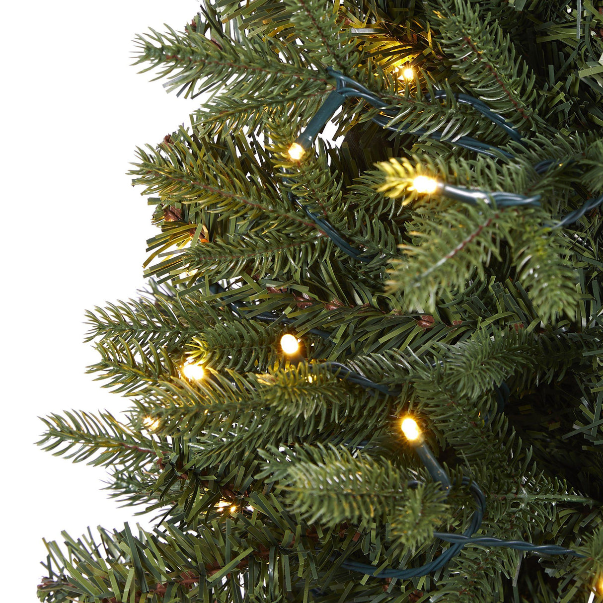 5' Vermont Fir Artificial Christmas Tree with 150 Clear LED Lights-Christmas Tree-Parc Decor