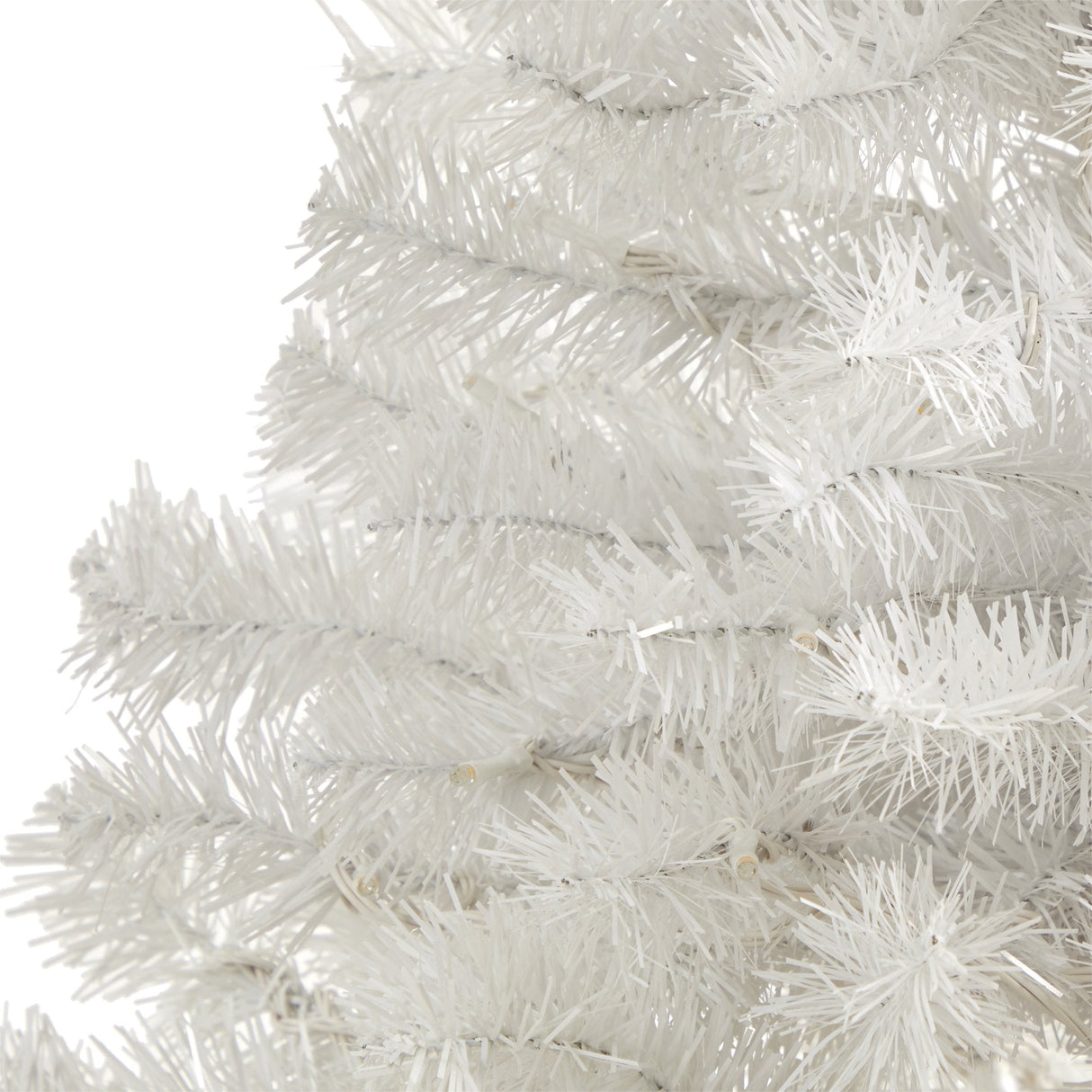 5' White Artificial Christmas Tree with 350 Bendable Branches-Christmas Tree-Parc Decor
