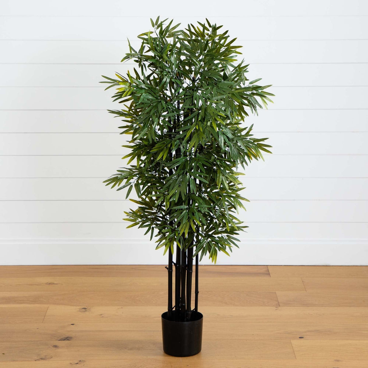 51” Bamboo Artificial Tree with Black Trunks UV Resistant (Indoor/Outdoor)-Parc Decor