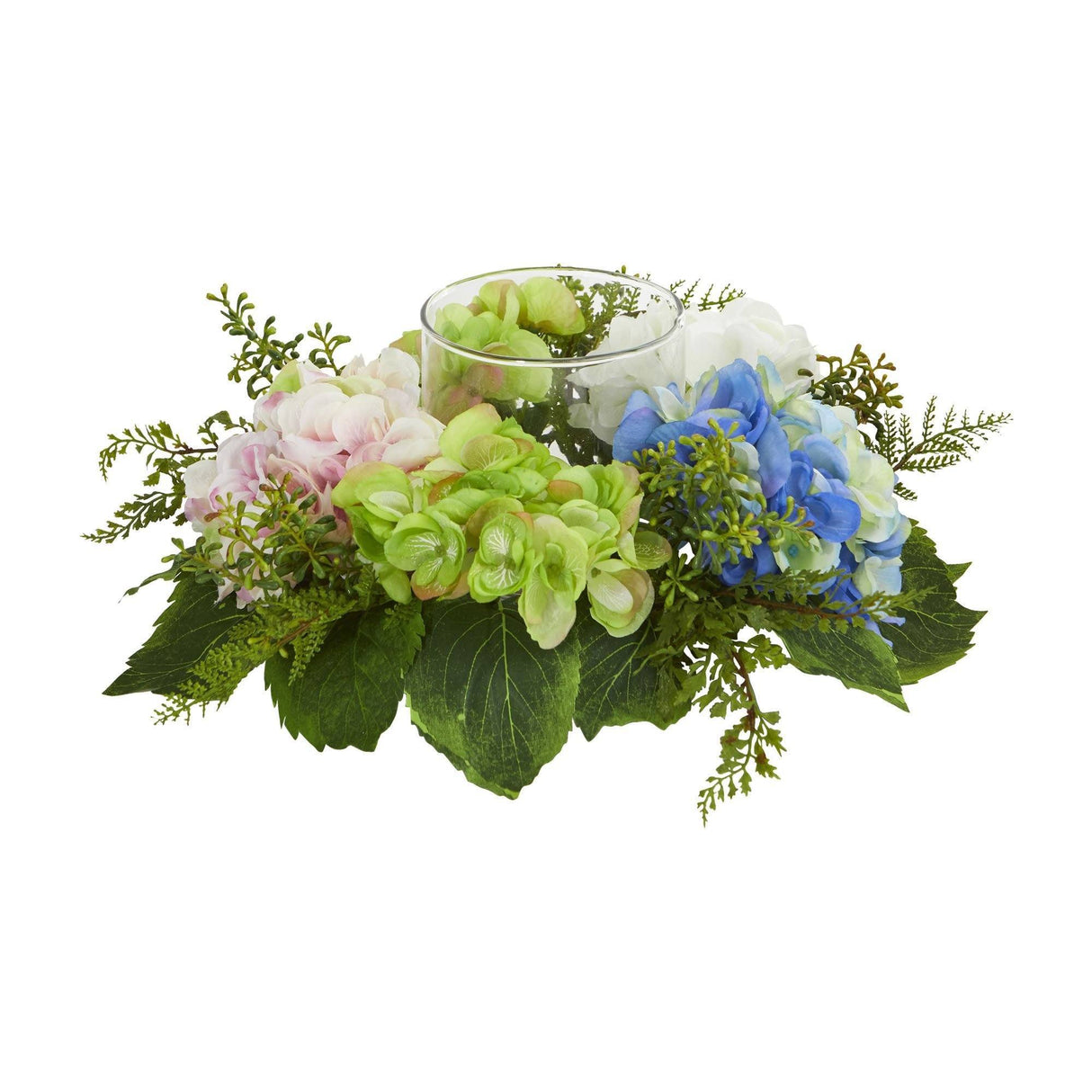 5.5" Hydrangea Artificial Candelabrum"-Parc Decor