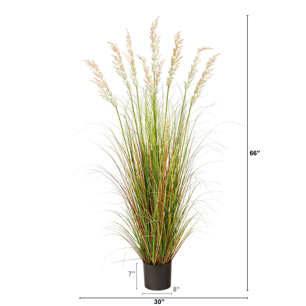 5.5’ Plum Grass Artificial Plant-Plant-Parc Decor