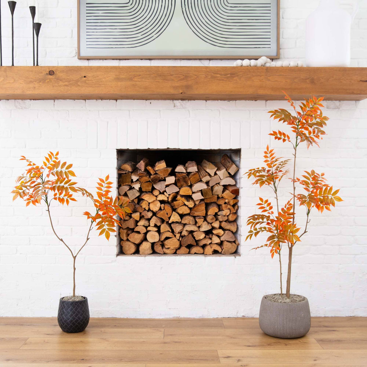 5ft. Autumn Minimalistic Sumac Artificial Fall Tree-Tree-Parc Decor